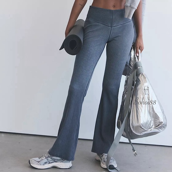 Free People Pants - NEW Free People Mark My Words Slim Flares